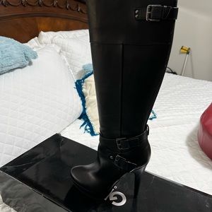 New GBG GUESS BLACK HIGH BOOTS